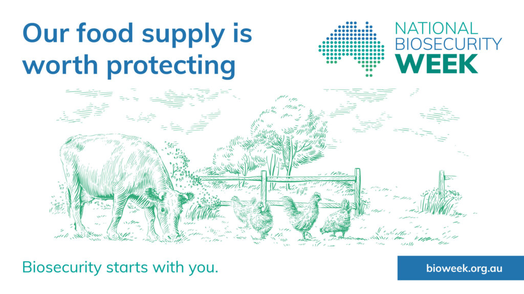National Biosecurity Week 2025 promotional image.