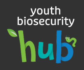 Youth Biosecurity Hub logo.