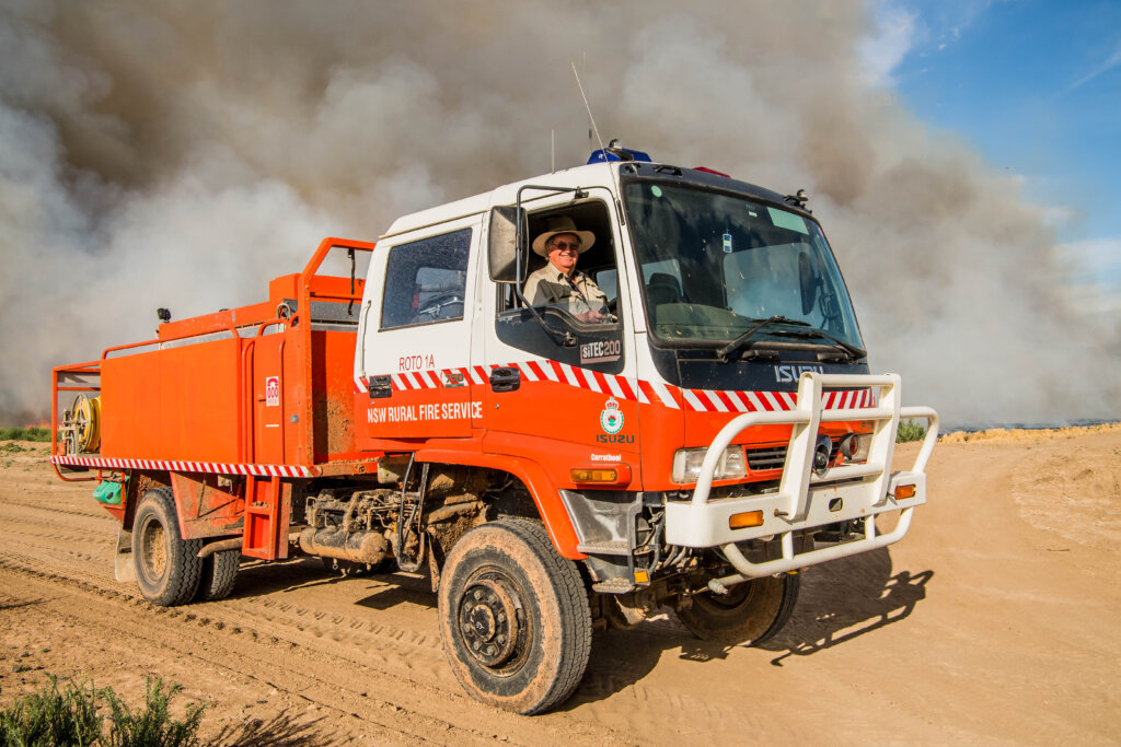NSW fire truck